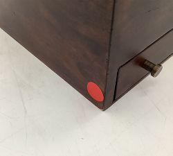 Open Box: Burlwood Jewelry Armoire
