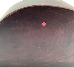 Open Box: Carved Wood Wall Sconce - Distressed Walnut
