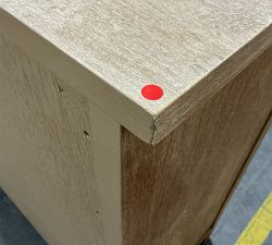 Open Box: Farmhouse 5-Drawer Tall Wide Dresser (48") - Seadrift
