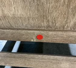 Open Box: Farmhouse 5-Drawer Tall Wide Dresser (48") - Seadrift