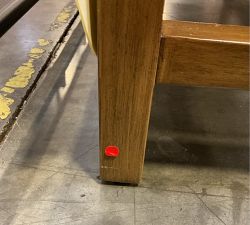 Open Box: Malibu Woven Bench (64") - Honey