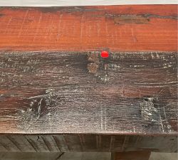 Open Box: Rustic Reclaimed Wood Bench (60") - Weavers Brown
