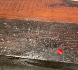 Open Box: Rustic Reclaimed Wood Bench (60") - Weavers Brown