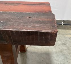 Open Box: Rustic Reclaimed Wood Bench (60") - Weavers Brown