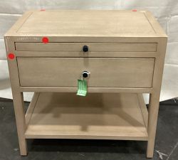Open Box: Rylee Nightstand (25") - White Wash