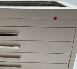 Open Box: Stella Jewelry Box, Large - Dutch White