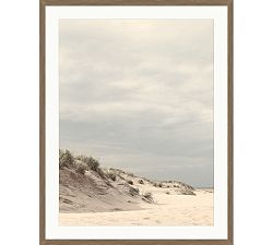 Open Box: Wave Wash Dune by Tara Hogan (37.5"W x 47.5"H) - Walnut Woodgrain