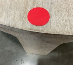 Open Box: Aptos Round Coffee Table (40") - Sandwash