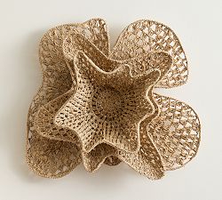 Open Box: Isla Woven Basket Wall Décor, Large (33" x 29") - Natural