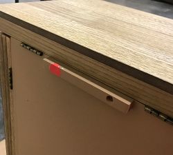 Open Box: Livingston Standing Jewelry Organizer - Sea Drift