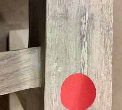 Open Box: Low Boucle Entry Bench (28.5") - Oatmeal, Fog