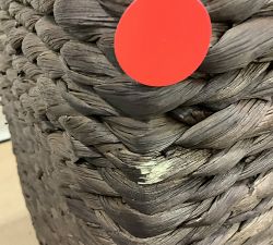 Open Box: Seagrass Handcrafted Divided Hamper - Raleigh