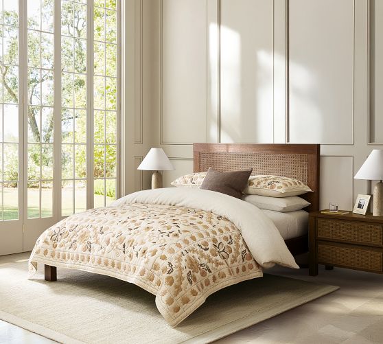 Inez Suzani Embroidered Quilt by Pottery Barn