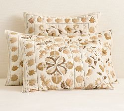 Inez Suzani Embroidered Quilted Sham