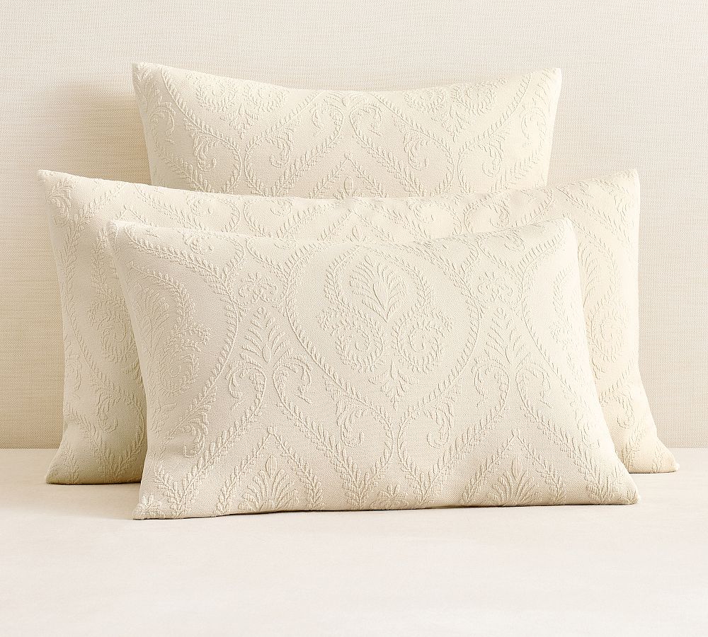 Maren Matelasse Sham by Pottery Barn