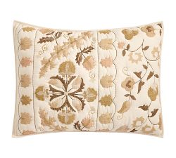Inez Suzani Embroidered Quilted Sham