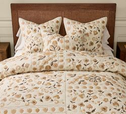 Inez Suzani Embroidered Quilted Sham