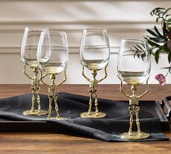 Skeleton Wine Glasses
