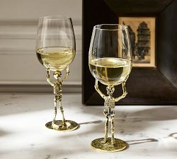 Skeleton Wine Glasses