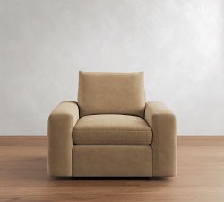 Sierra Leather Swivel Chair