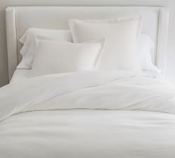 European Flax Linen Waffle Sham