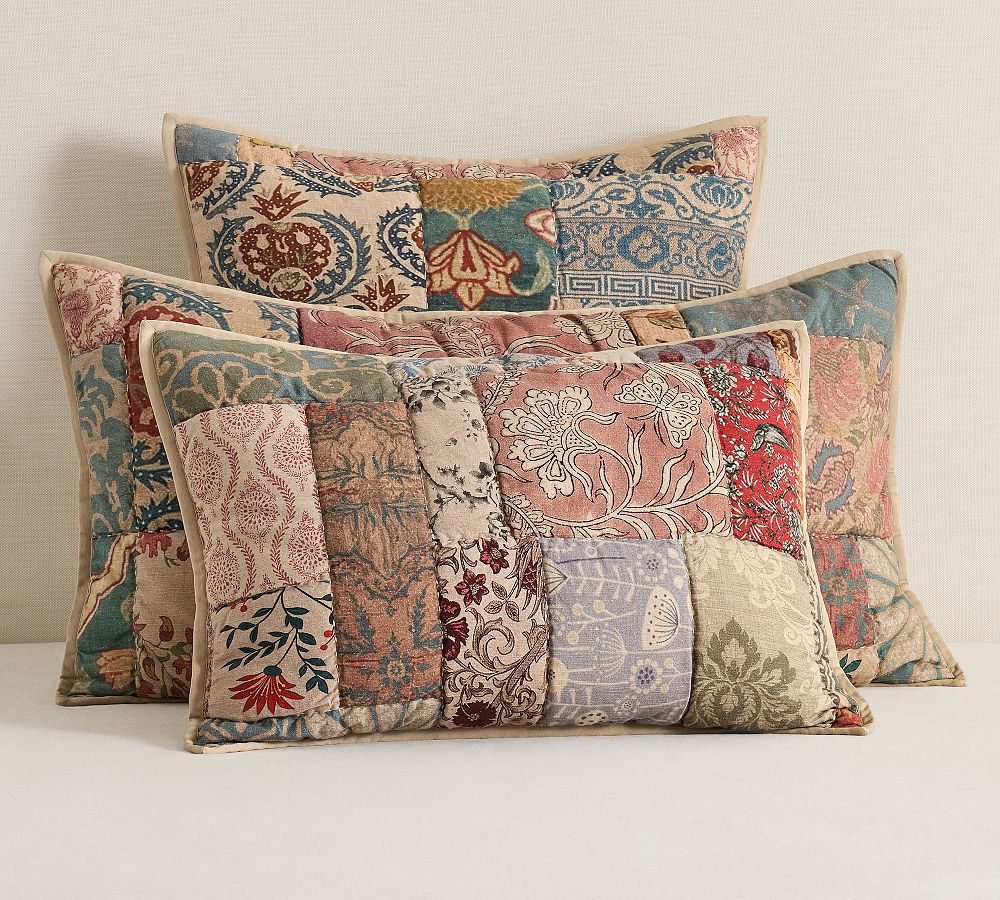 Valentina Rosewood Quilted Sham by Pottery Barn