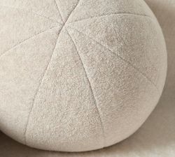 Cozy Fleece Sphere Pillow Cover