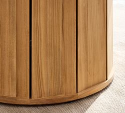 Get The Look: Malibu Teak Round Grand Dining Table + Rope Chair Dining Set