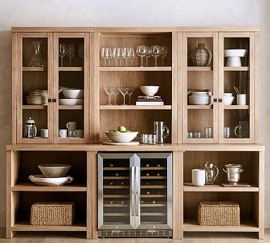 Modern Farmhouse Hutch and Workstation (102