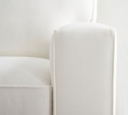 PB Comfort Square Arm 3-Piece Bumper Sectional (106")