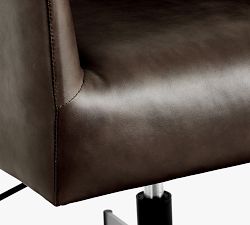 Baldwin Leather Swivel Desk Chair
