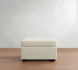 Cameron Modern Square Arm Storage Ottoman