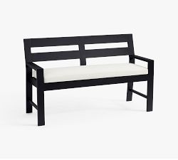 Malibu Metal Outdoor Porch Bench (54")