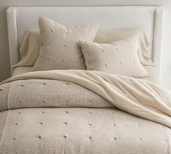 Cozy Thermal Knit Cotton Comforter Sham