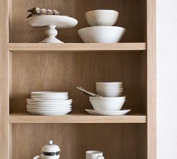 Modern Farmhouse Shelf with Cabinets (68")