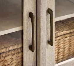 Aptos Low Glass Media Console (62")