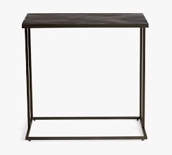 Duke Rectangular Metal C-Table (27")