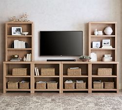 Modern Farmhouse Entertainment Center (136")