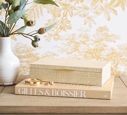 Raffia Jewelry Box