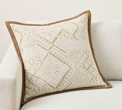 Fez Embroidered Pillow Cover