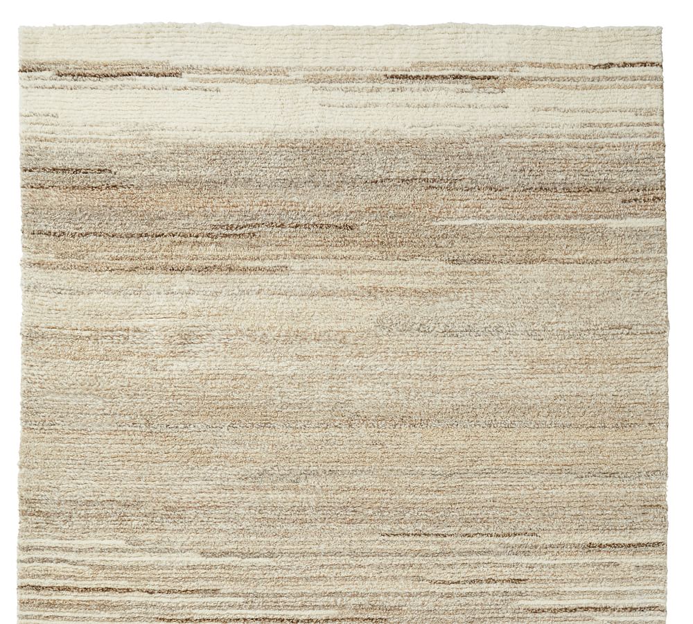 Custom Karson Hand-Tufted Wool Rug by Pottery Barn