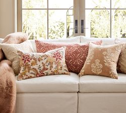 Aila Embroidered Pillow Cover