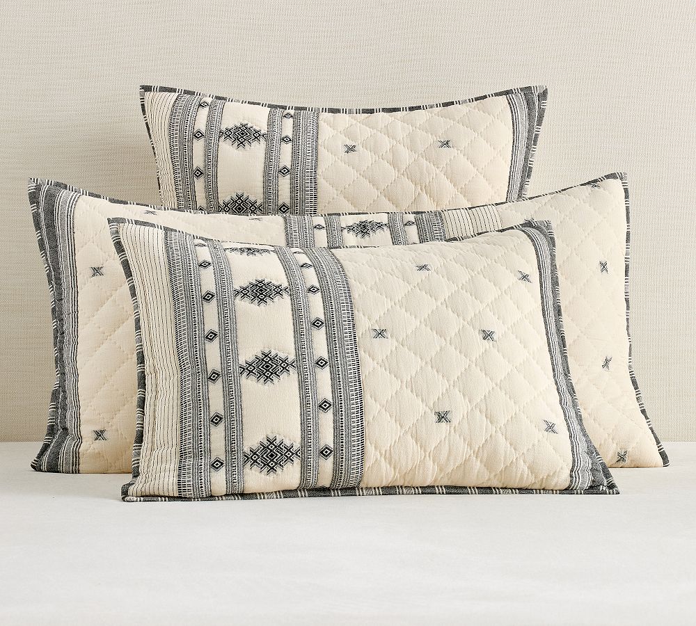 Dakota Quilted Sham by Pottery Barn