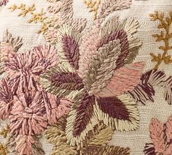 Aila Embroidered Pillow Cover
