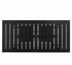 Malibu Metal Extendable Rectangular Outdoor Dining Table (76"-103")