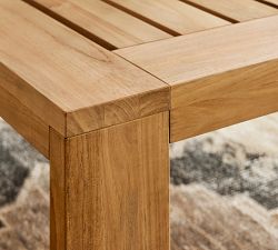 Malibu Teak Rectangular Outdoor Grand Coffee Table (58")