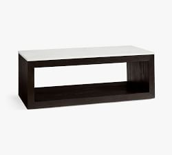 Folsom Rectangular Marble Coffee Table (53")