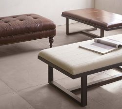 Martin Leather Bench