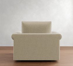 Westwood Roll Arm Deep Seat Swivel Chair