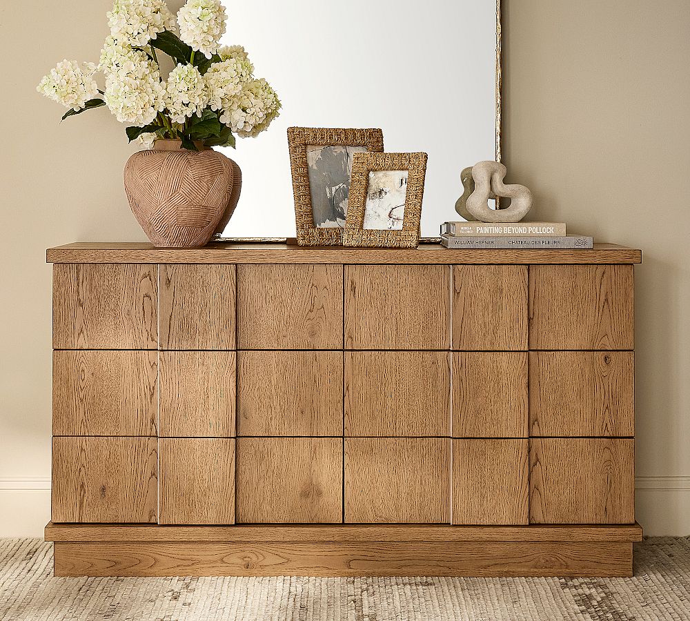 Aldon 6-Drawer Wide Dresser (62") by Pottery Barn